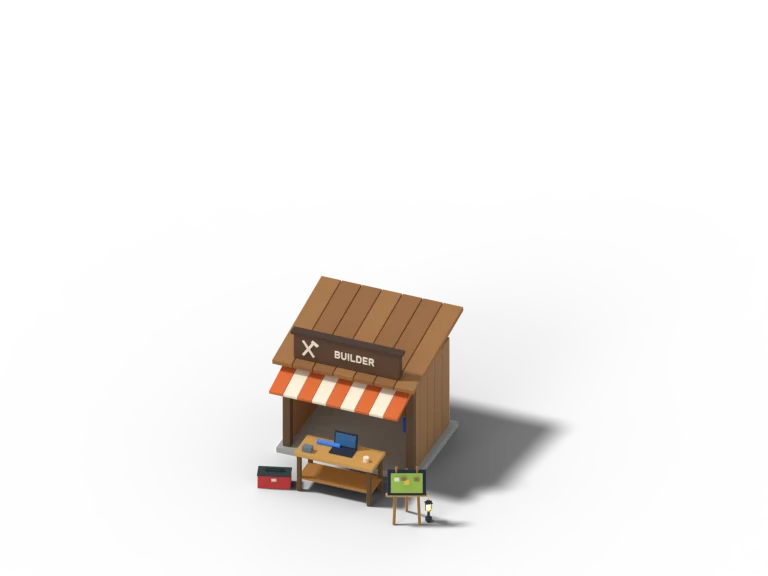 Island Level 1: Builder's hut